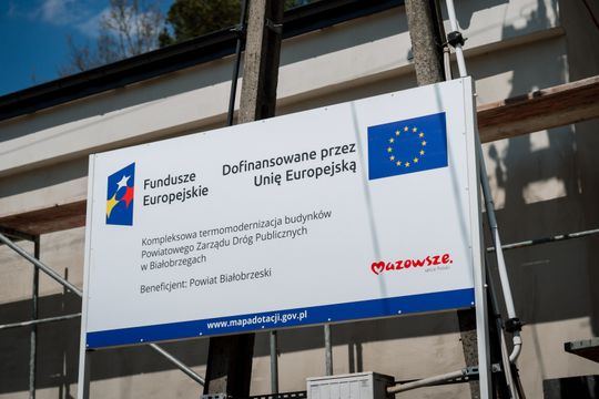 Wizyta na budowie Powiatowego Zarządu Dróg Publicznych w Białobrzegach (zdjęcia)