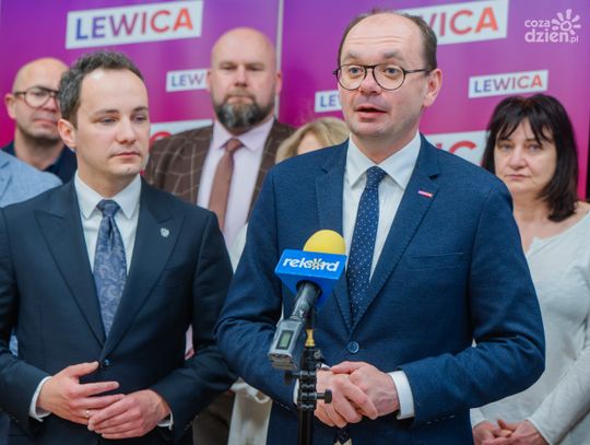 Sebastian Gajewski na konferencji Lewicy (zdjęcia)