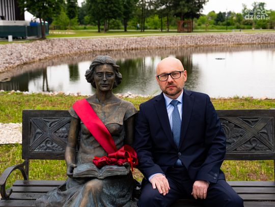 Otwarcie Skweru Doroty Podlodowskiej w Przytyku (zdjęcia)