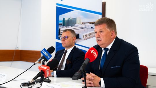 Konferencja prasowa Mazowieckiego Szpitala Specjalistycznego (zdjęcia)