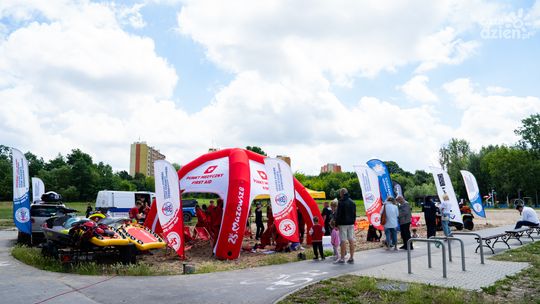 Bezpieczna kąpiel z ŚL WOPR Radom (zdjęcia)
