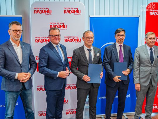 Czerwiec '76 - podpisanie umowy sponsorskiej ze spółką Enea Wytwarzanie (zdjęcia)