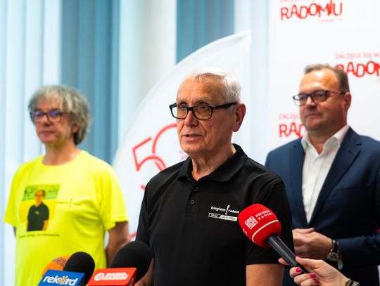 Konferencja prasowa dot. Półmaratonu Radomskiego Czerwca '76 (zdjęcia)