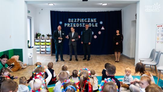 "Odblaskowa drużyna" w niepublicznym przedszkolu w Zakrzewie (zdjęcia)