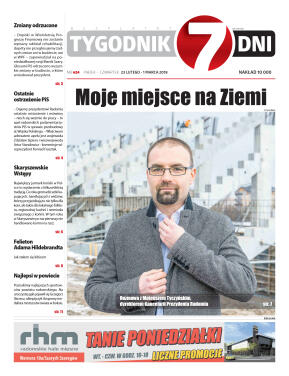 Tygodnik "7 Dni" nr 624 z dn. 23.02.2018 - strona 1