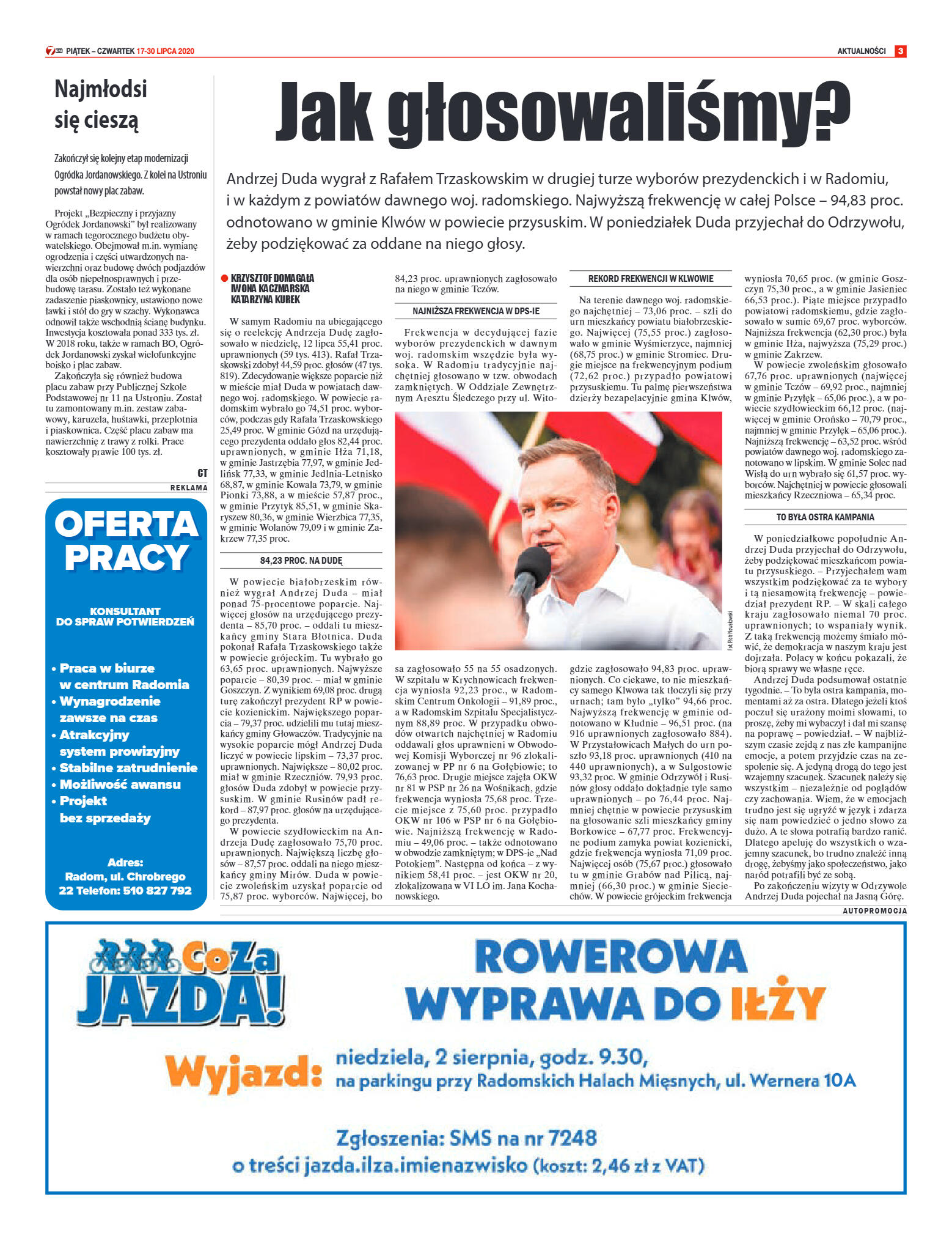 Tygodnik "7 Dni" nr 731 z 17.07.2020 - strona 3