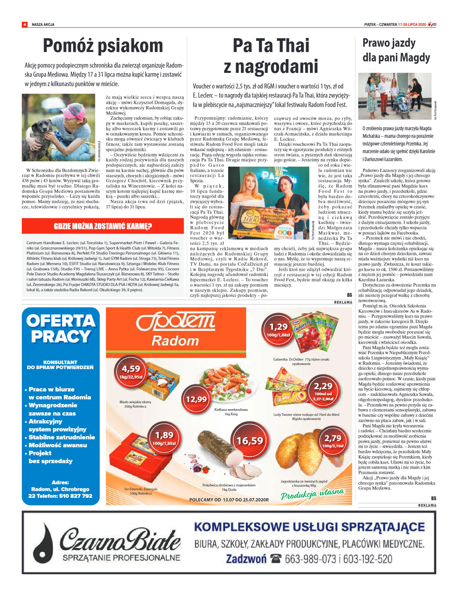 Tygodnik "7 Dni" nr 731 z 17.07.2020 - strona 4