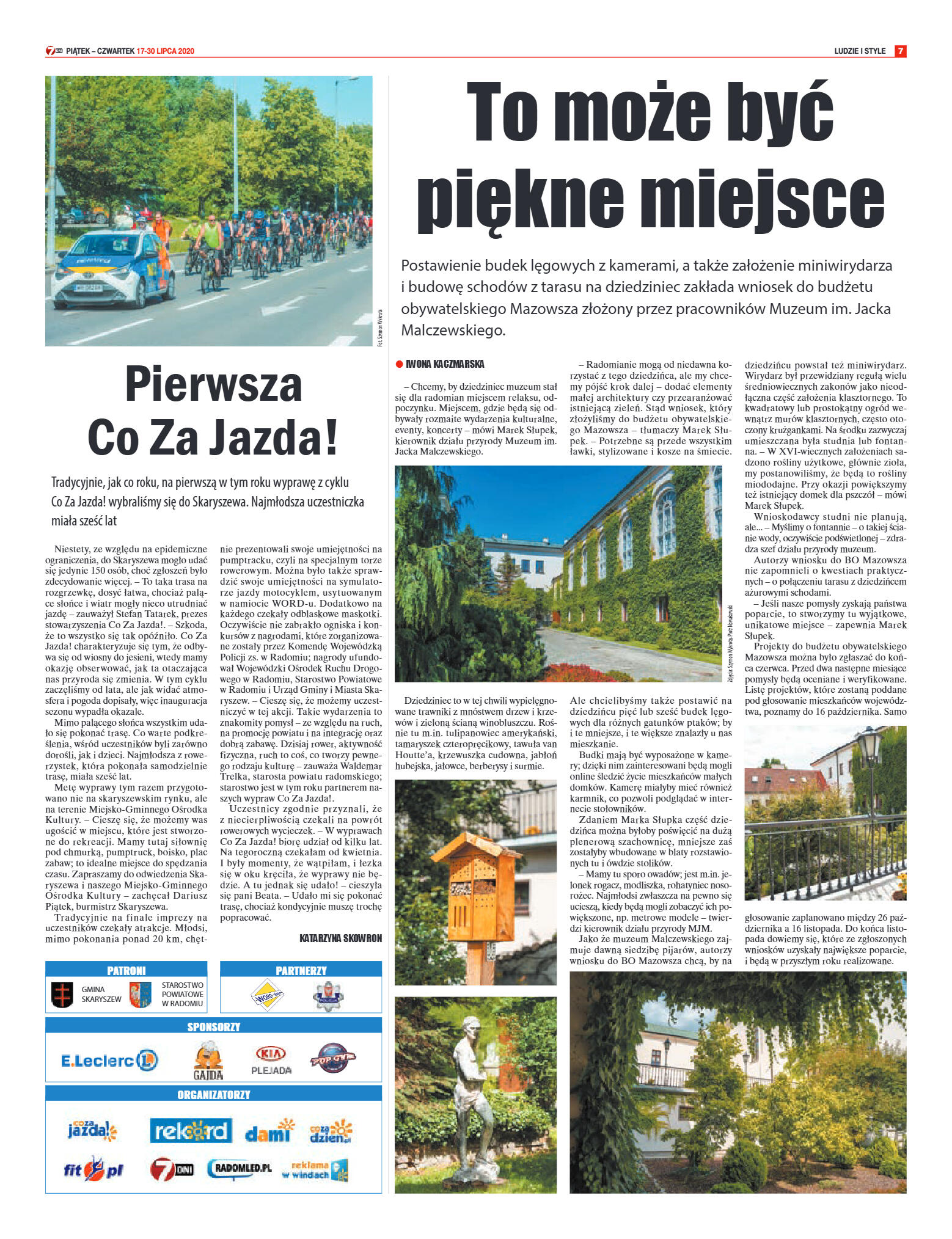 Tygodnik "7 Dni" nr 731 z 17.07.2020 - strona 7