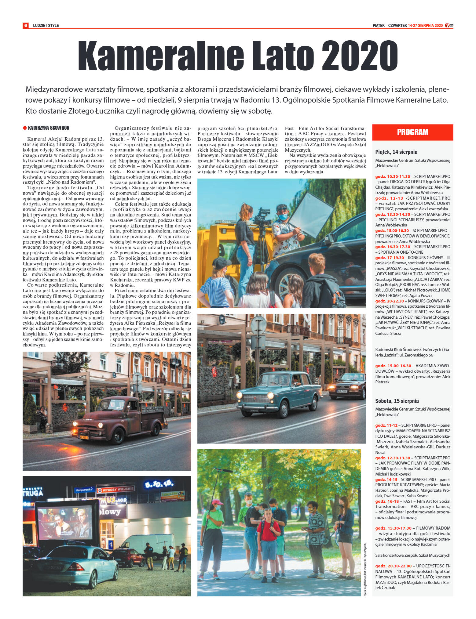 Tygodnik "7 Dni" nr 733 z 14.08.2020 - strona 6