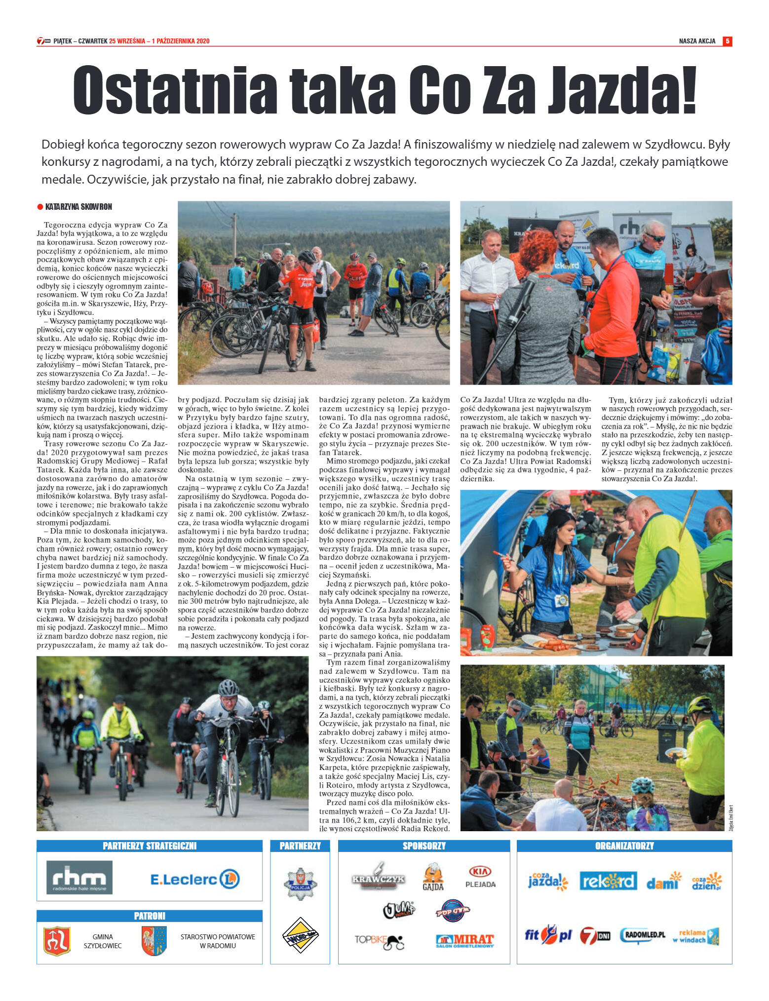 Tygodnik "7 Dni" nr 738 z 25.09.2020 - strona 5