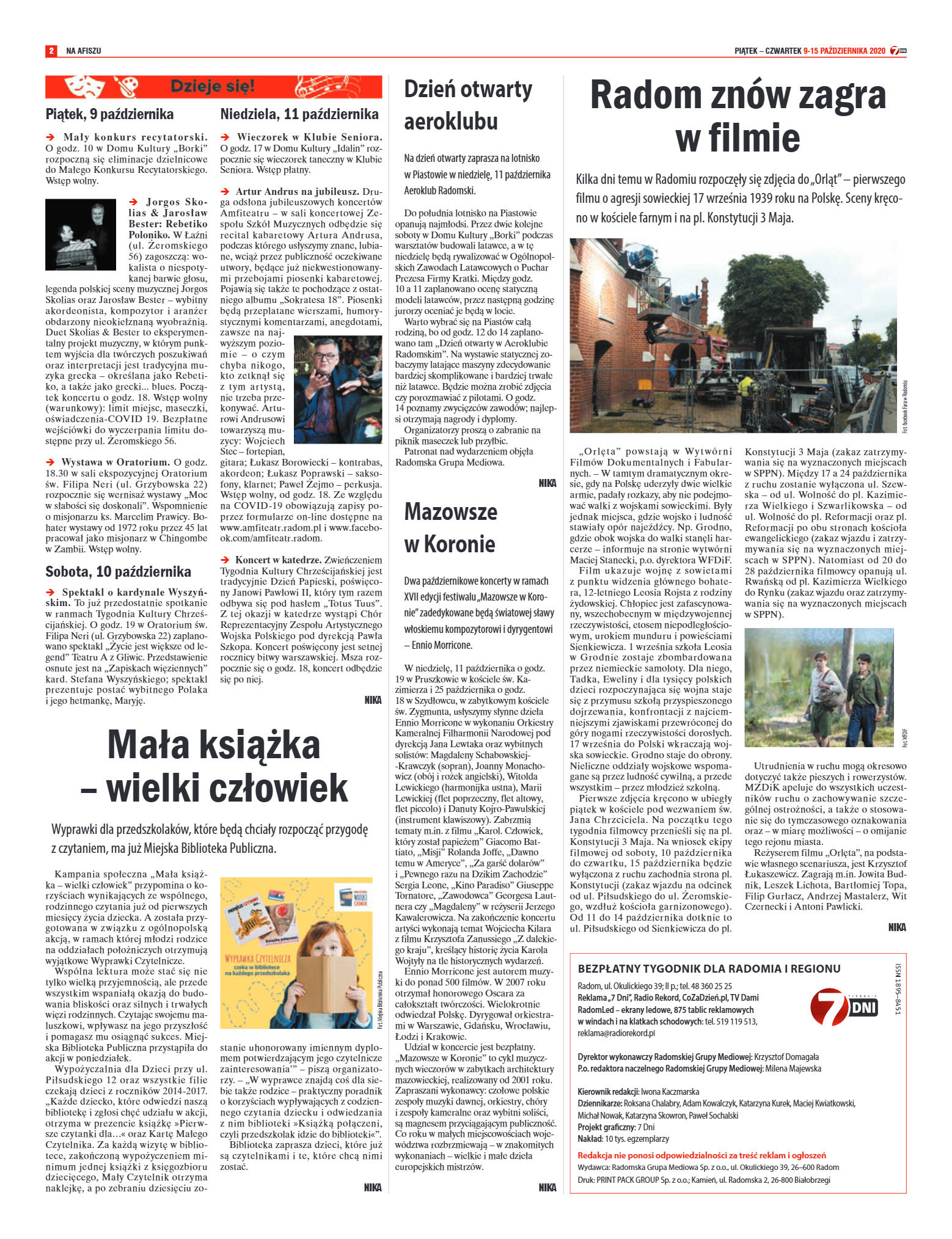 Tygodnik "7 Dni" nr 740 z 9.10.2020 - strona 2