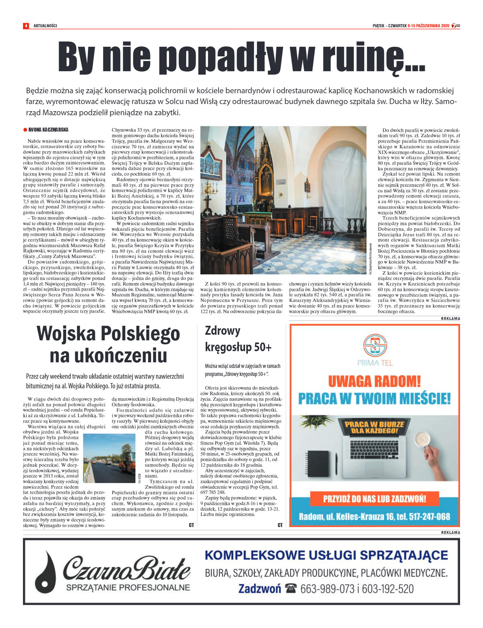 Tygodnik "7 Dni" nr 740 z 9.10.2020 - strona 4