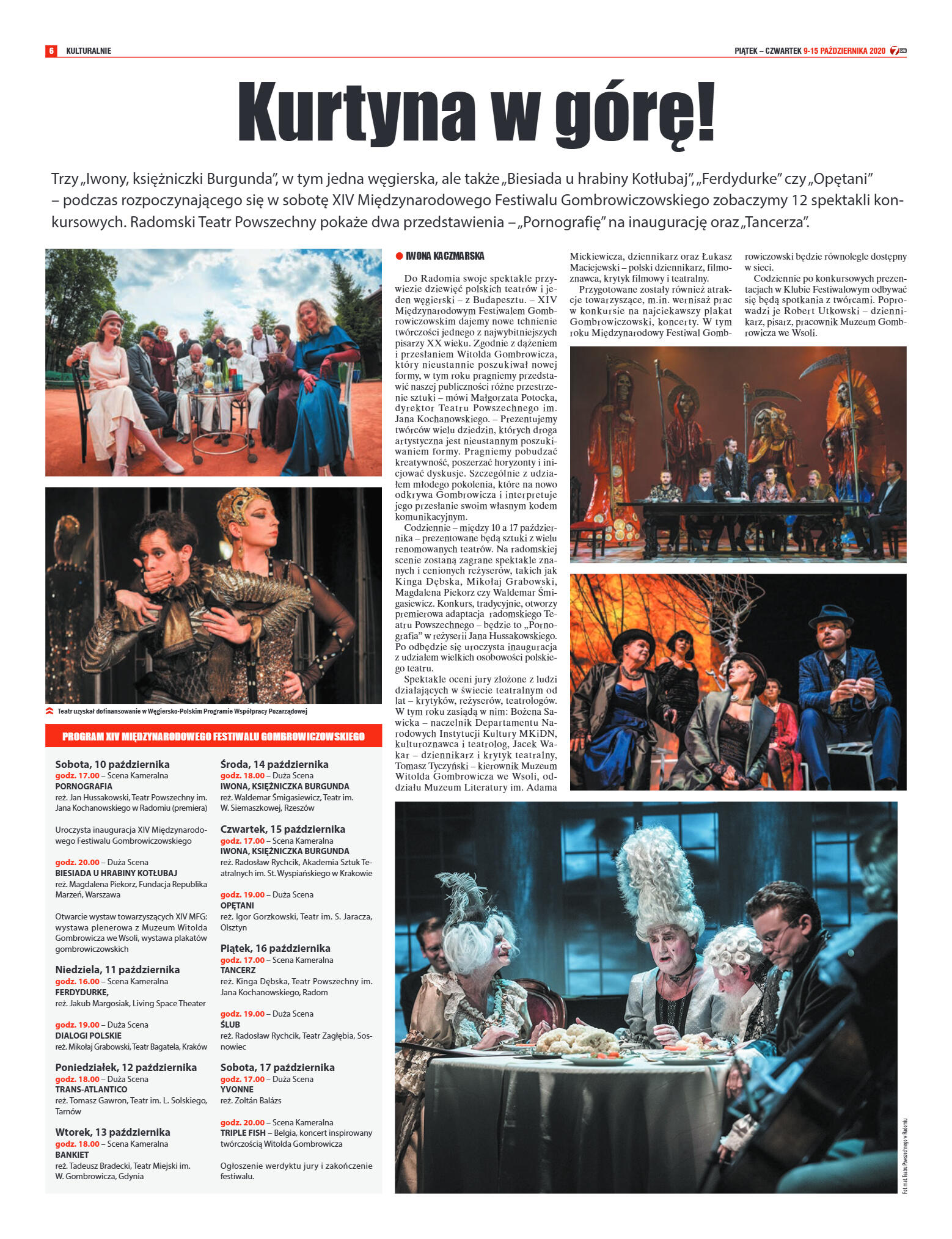 Tygodnik "7 Dni" nr 740 z 9.10.2020 - strona 6