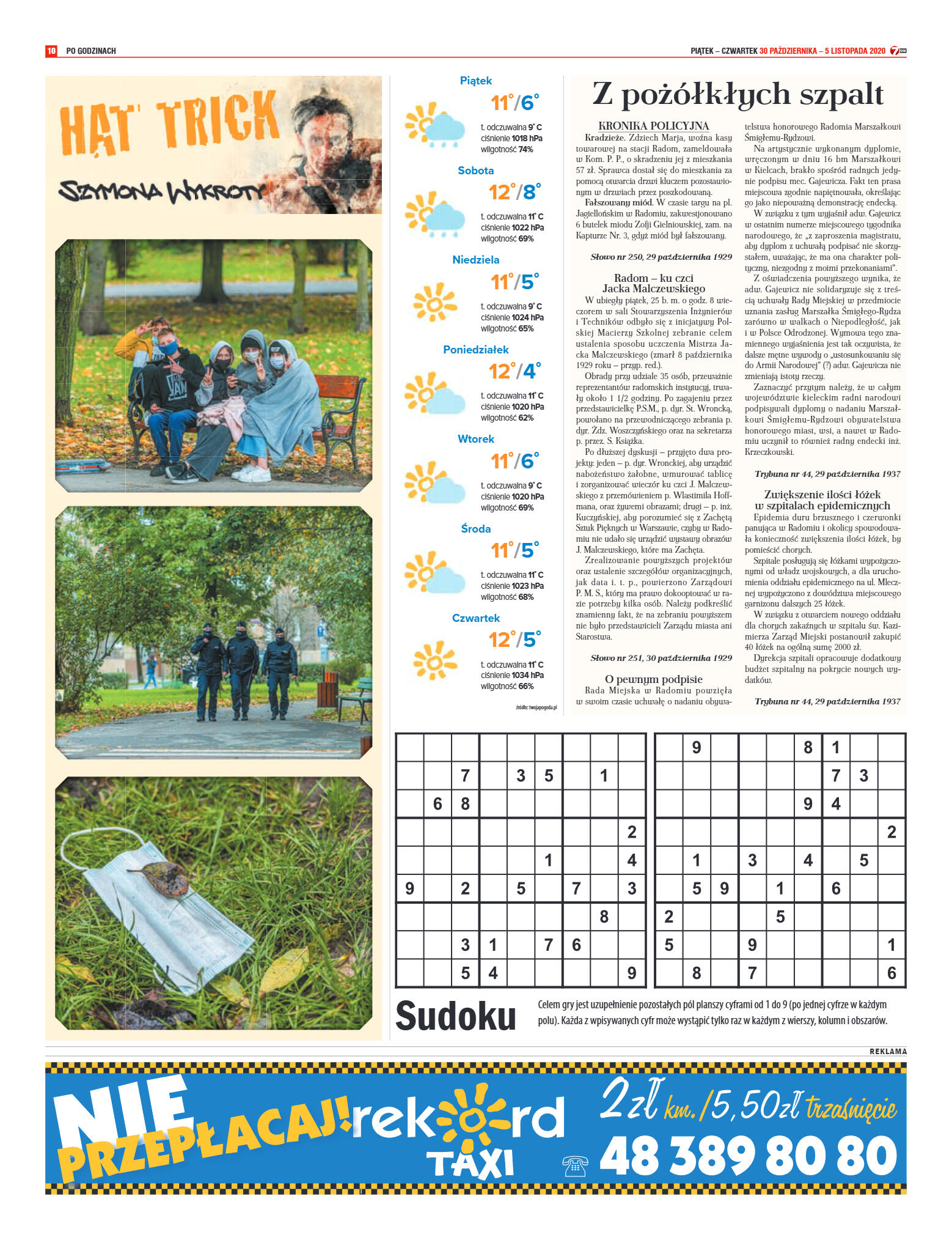 Tygodnik "7 Dni" nr 742 z 30.10.2020 - strona 10
