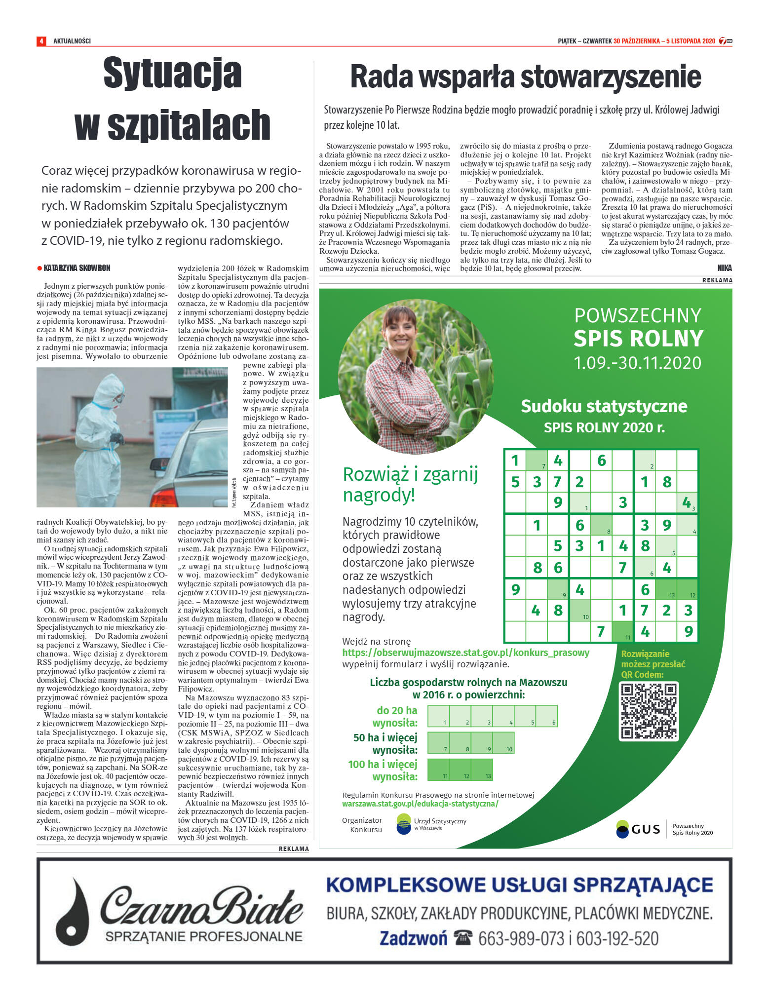 Tygodnik "7 Dni" nr 742 z 30.10.2020 - strona 4