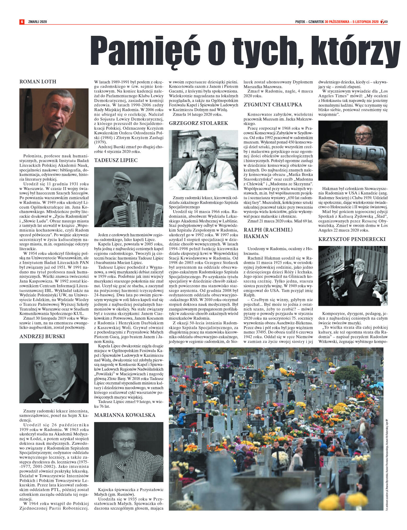 Tygodnik "7 Dni" nr 742 z 30.10.2020 - strona 6