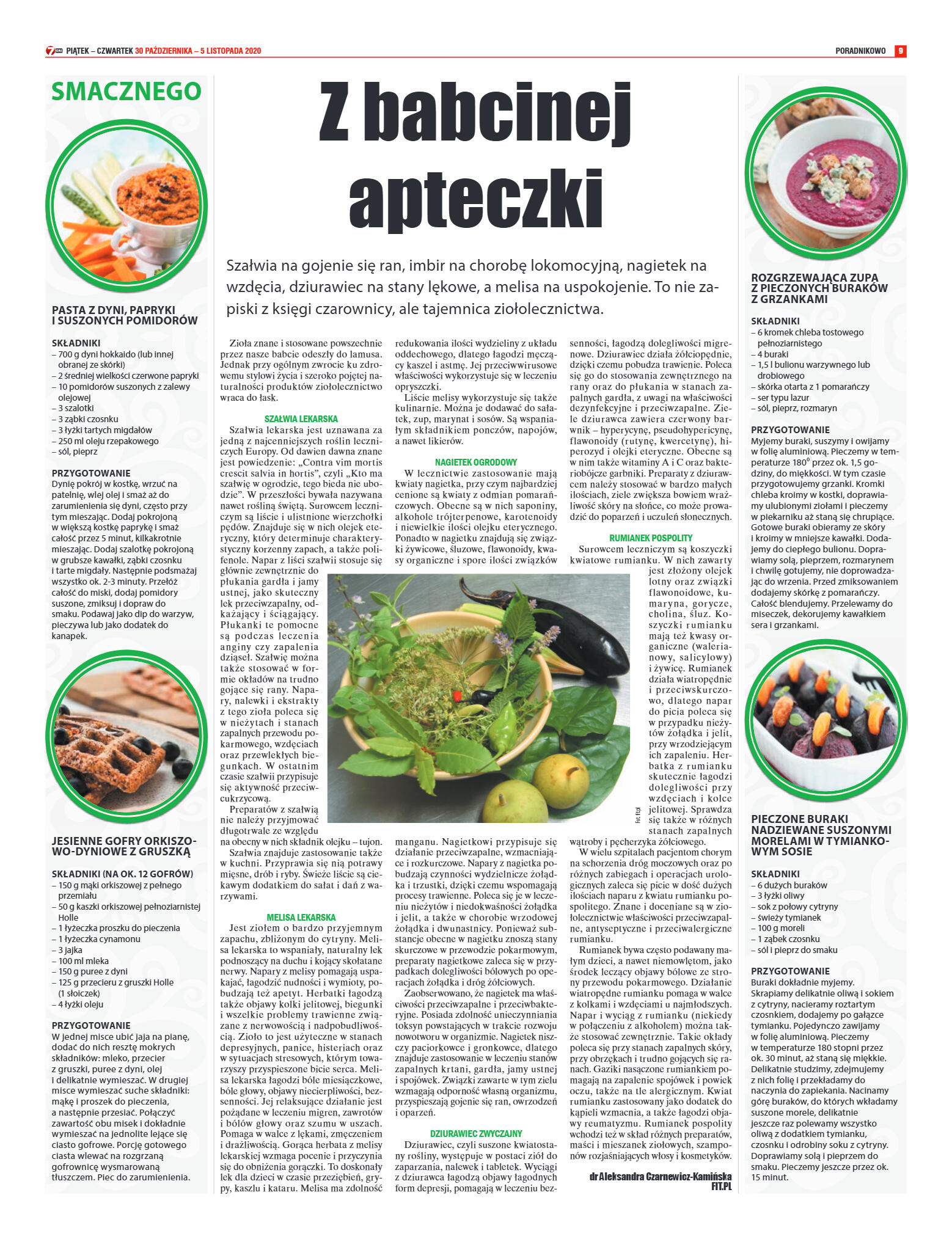 Tygodnik "7 Dni" nr 742 z 30.10.2020 - strona 9