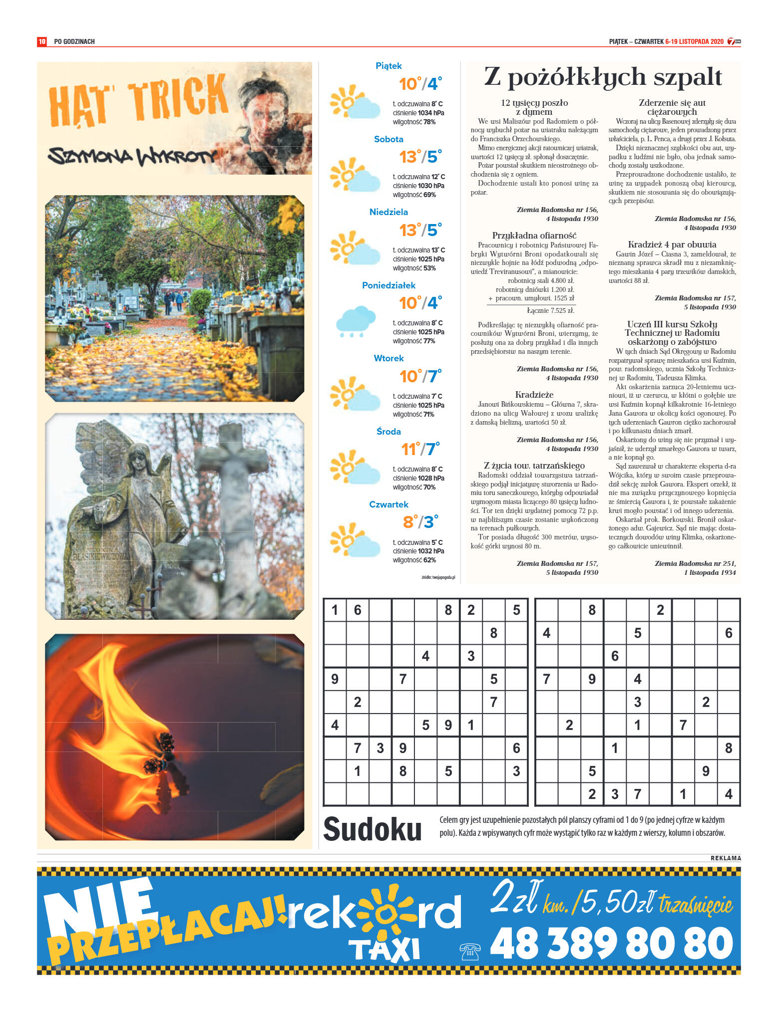 Tygodnik "7 Dni" nr 743 z 6.11.2020 - strona 10