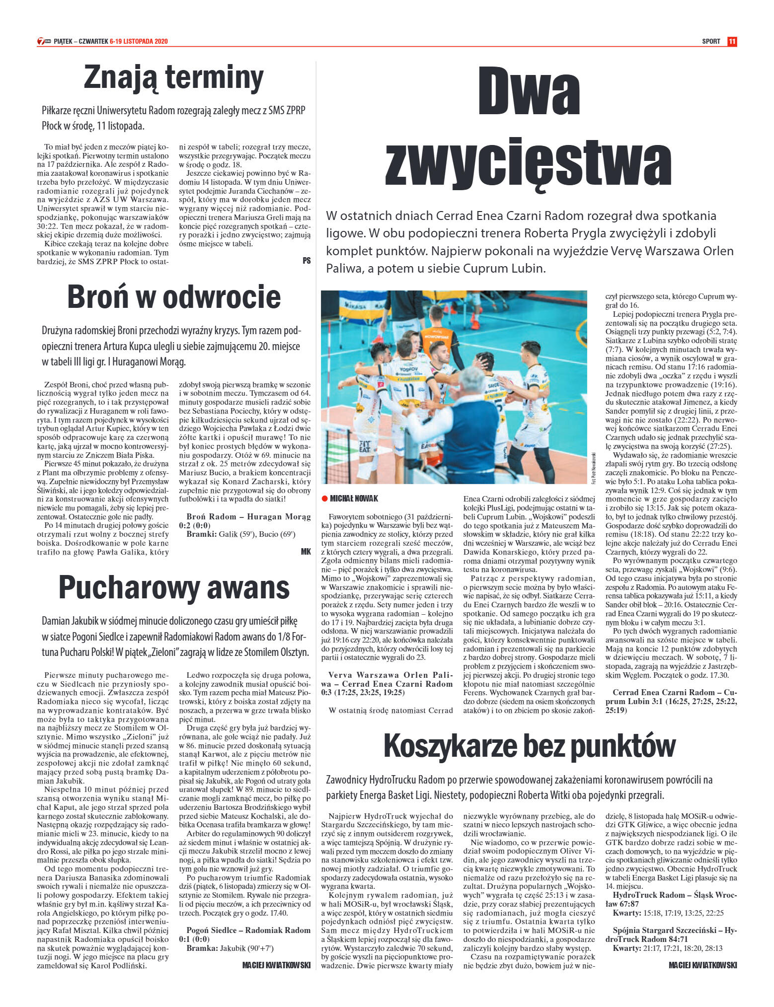 Tygodnik "7 Dni" nr 743 z 6.11.2020 - strona 11