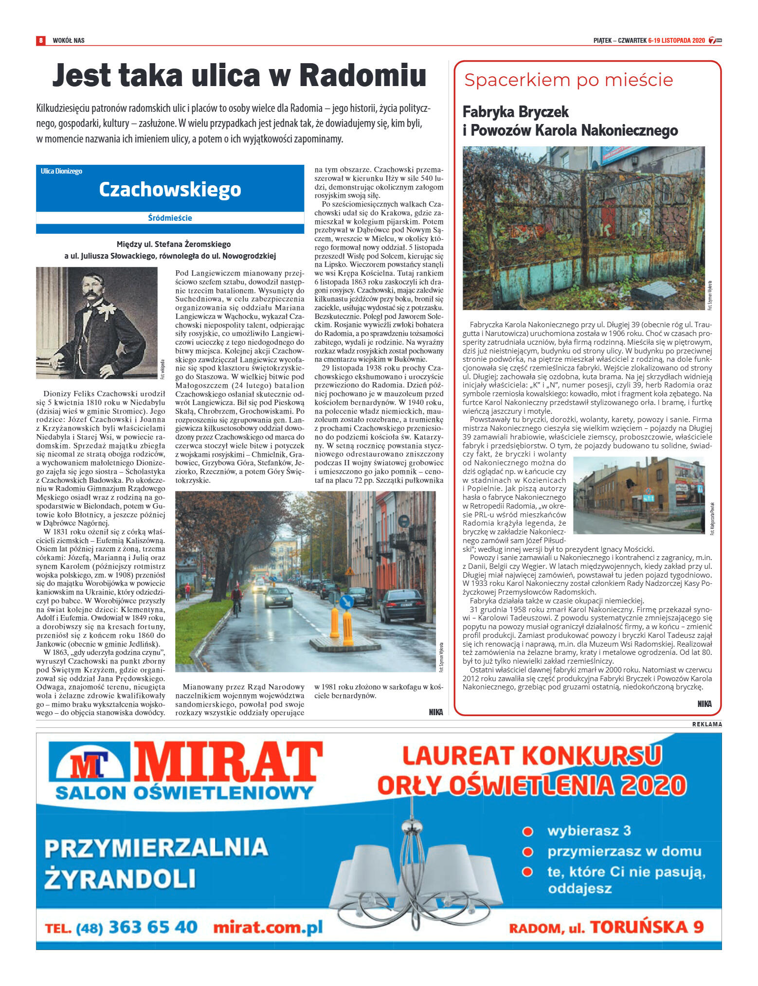 Tygodnik "7 Dni" nr 743 z 6.11.2020 - strona 8