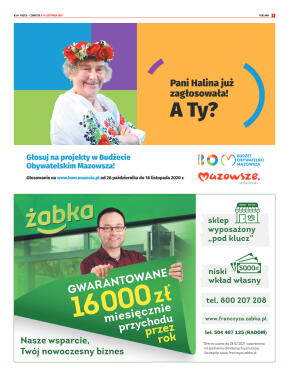 Tygodnik "7 Dni" nr 743 z 6.11.2020 - strona 5