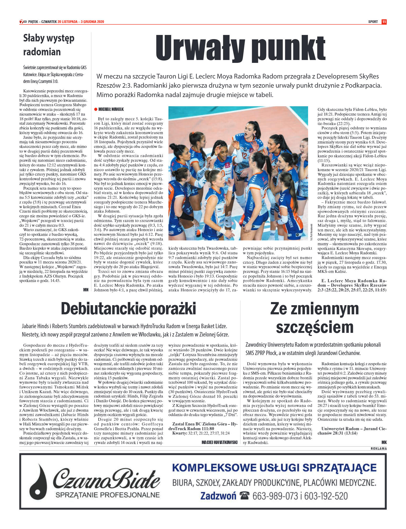 Tygodnik "7 Dni" nr 744 z 20.11.2020 - strona 11