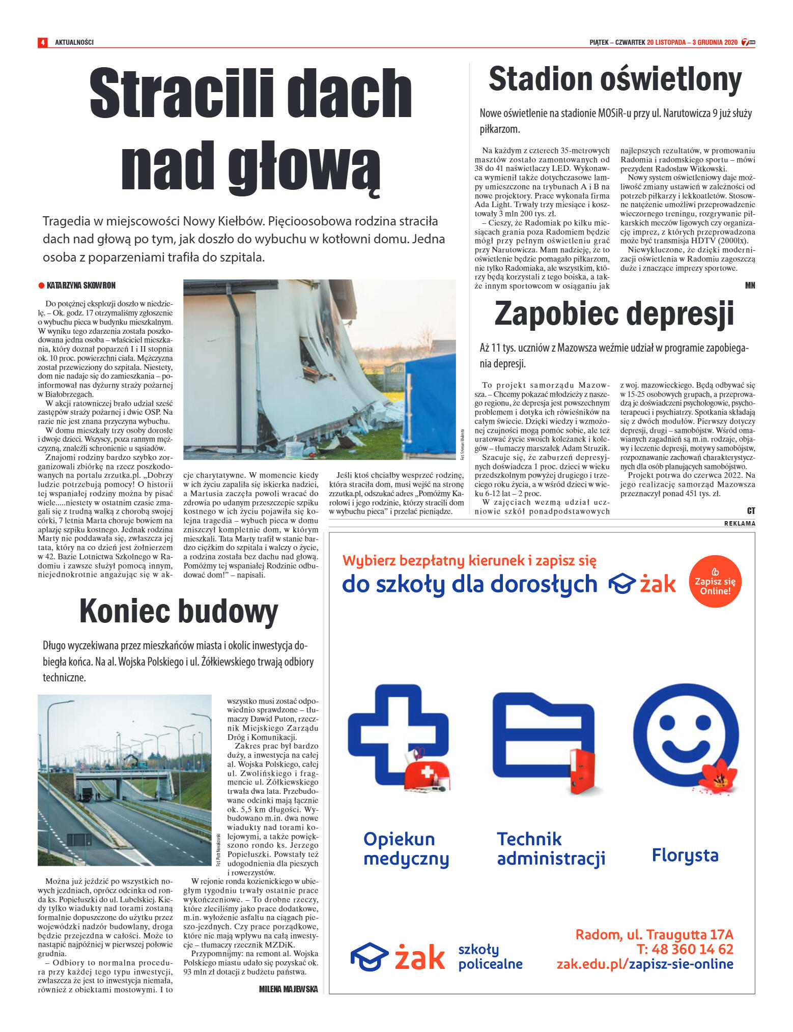 Tygodnik "7 Dni" nr 744 z 20.11.2020 - strona 4