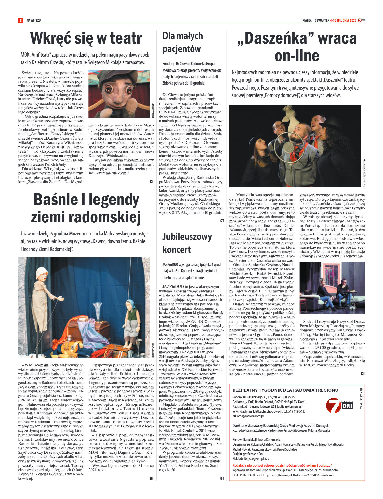 Tygodnik "7 Dni" nr 745 z 04.12.2020 - strona 2