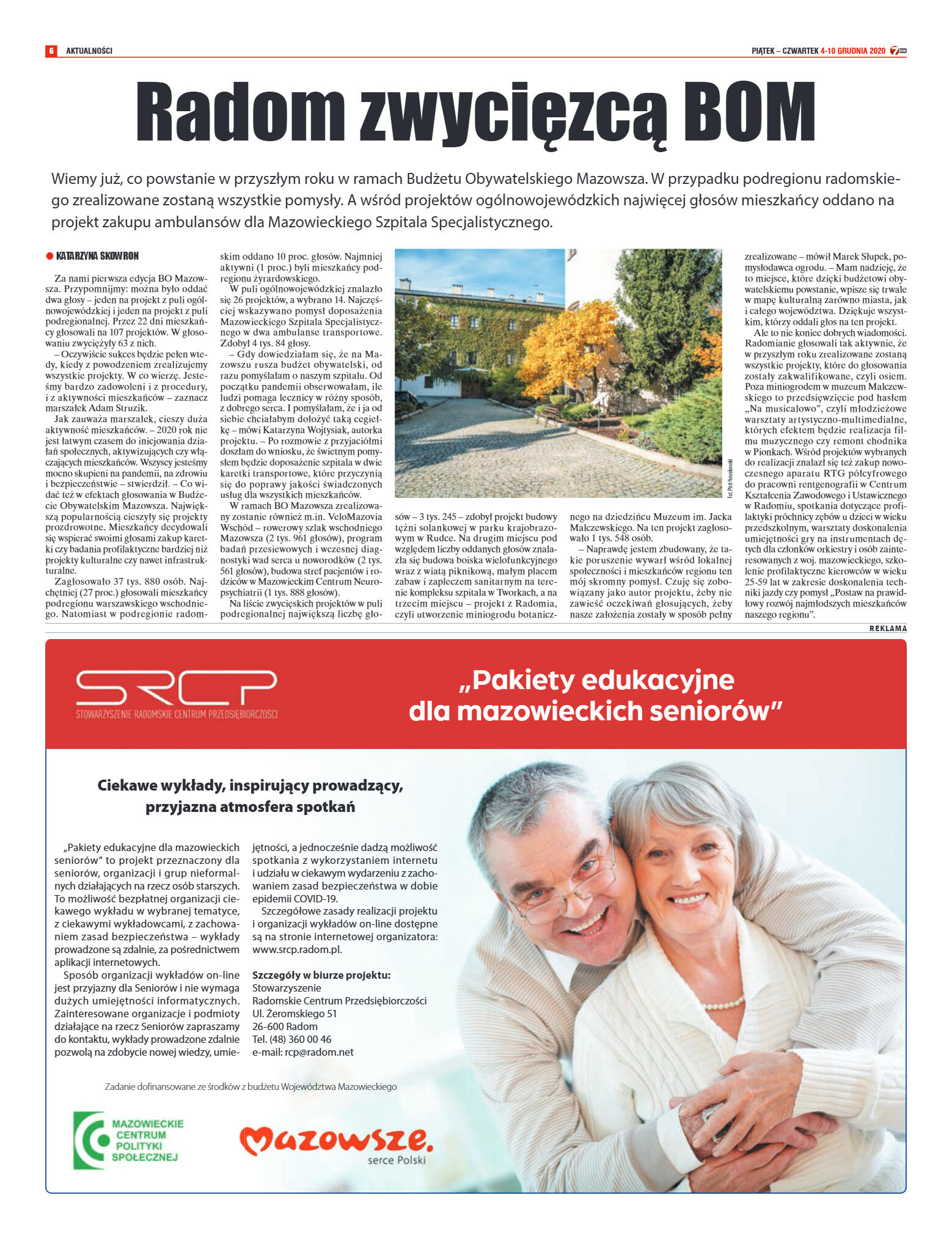 Tygodnik "7 Dni" nr 745 z 04.12.2020 - strona 6