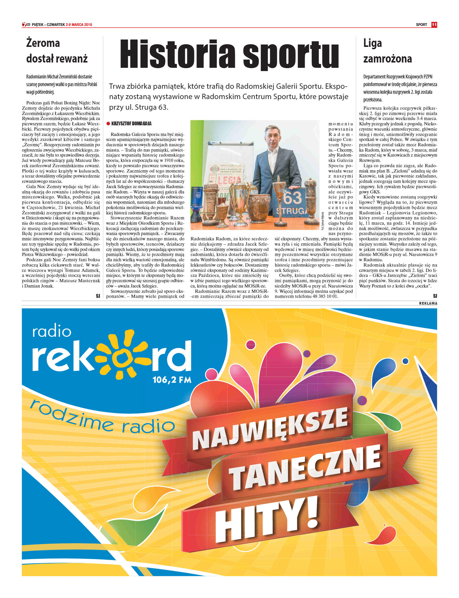 Tygodnik "7 Dni" nr 625 z dn. 2.03.2018 - strona 10