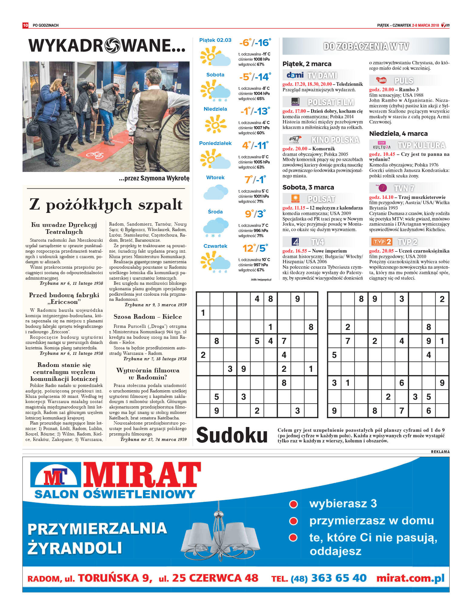 Tygodnik "7 Dni" nr 625 z dn. 2.03.2018 - strona 9