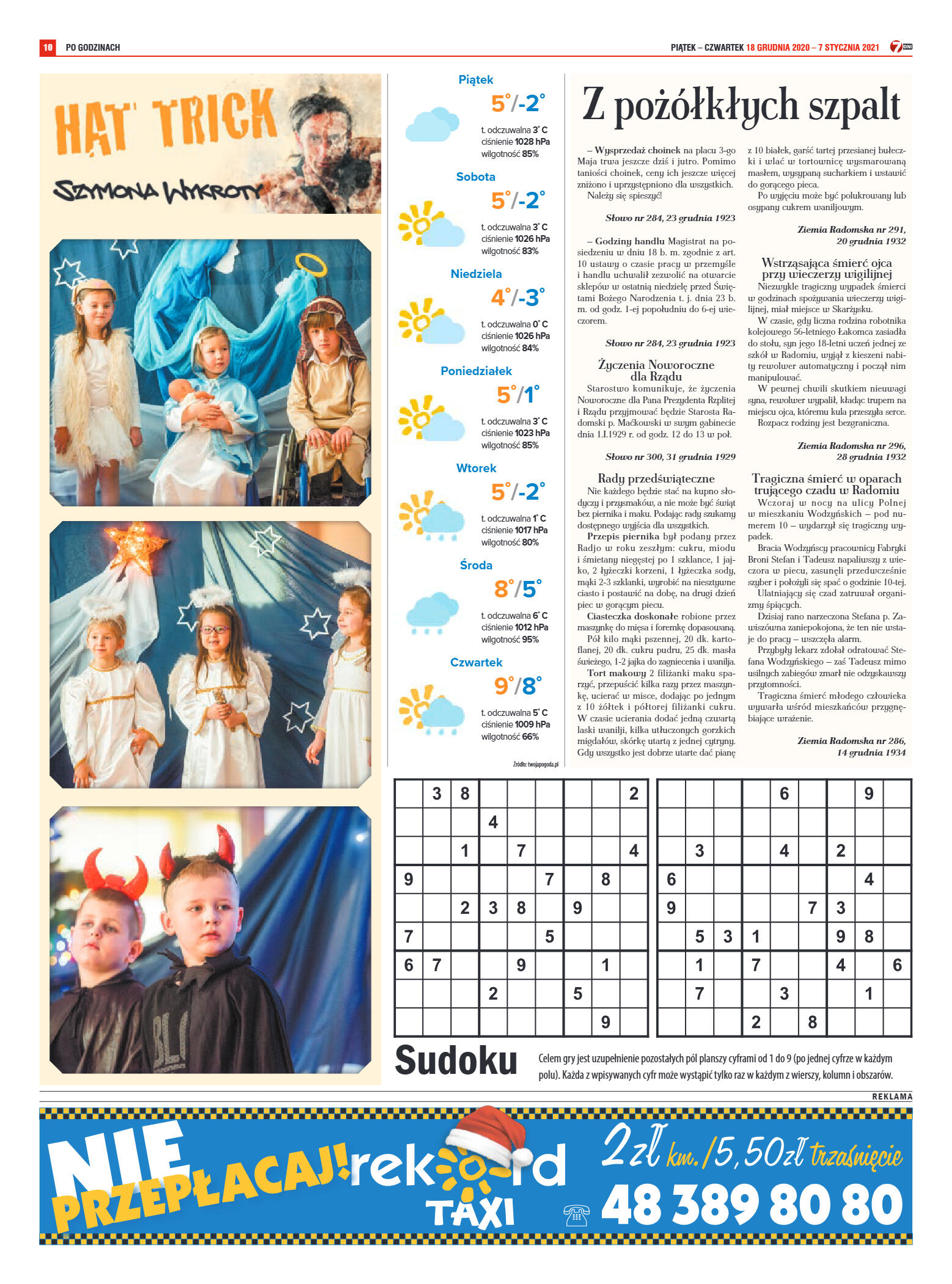 Tygodnik "7 Dni" nr 747 z 18.12.2020 - strona 10