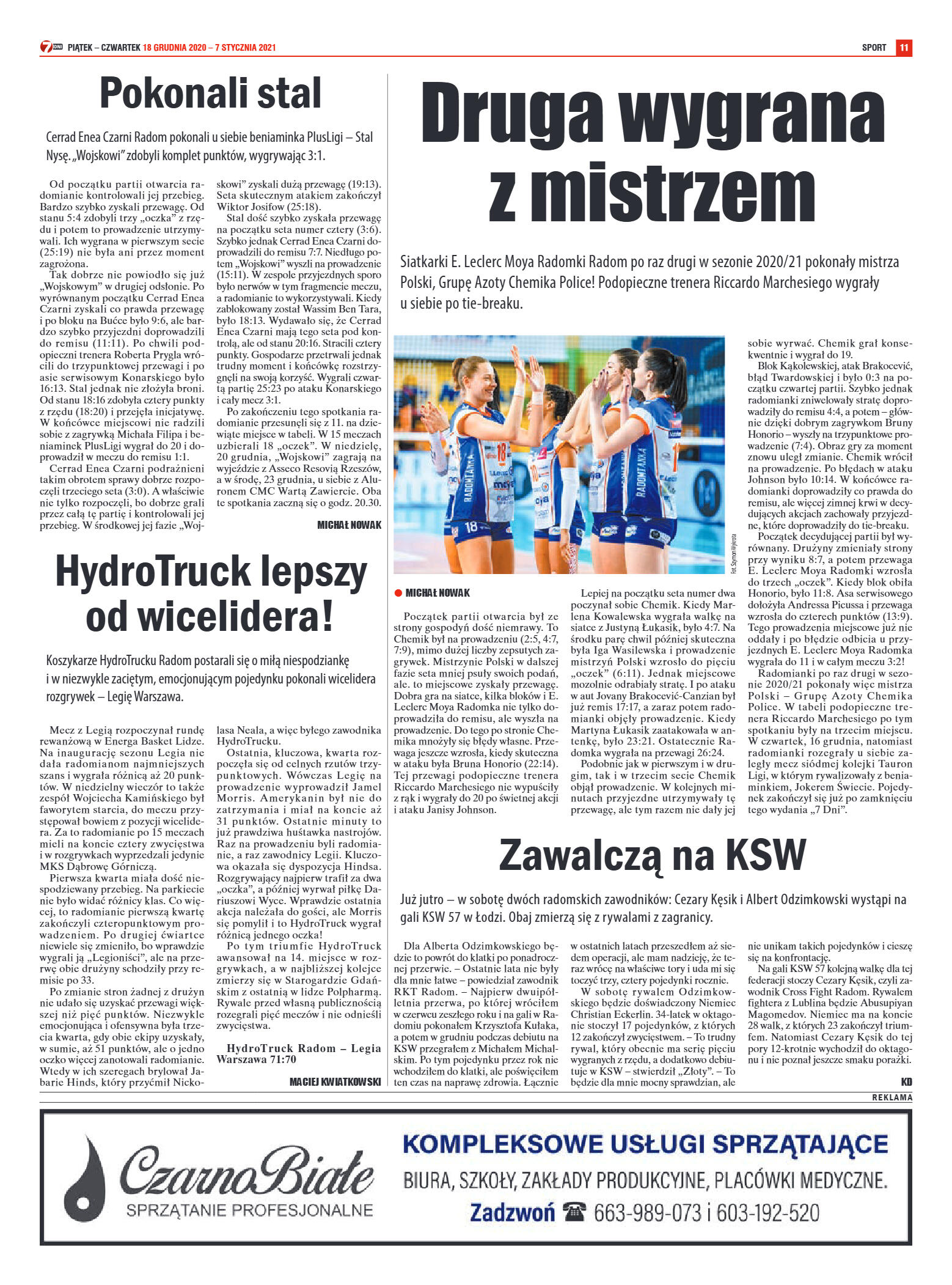 Tygodnik "7 Dni" nr 747 z 18.12.2020 - strona 11