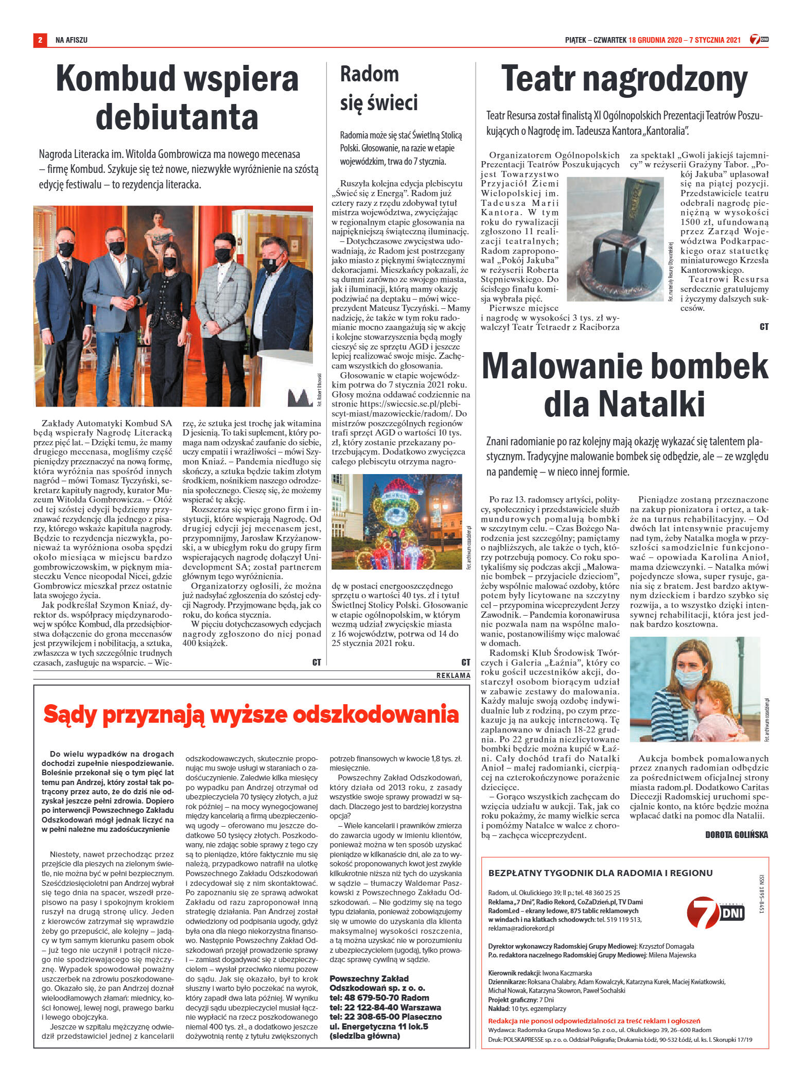 Tygodnik "7 Dni" nr 747 z 18.12.2020 - strona 2