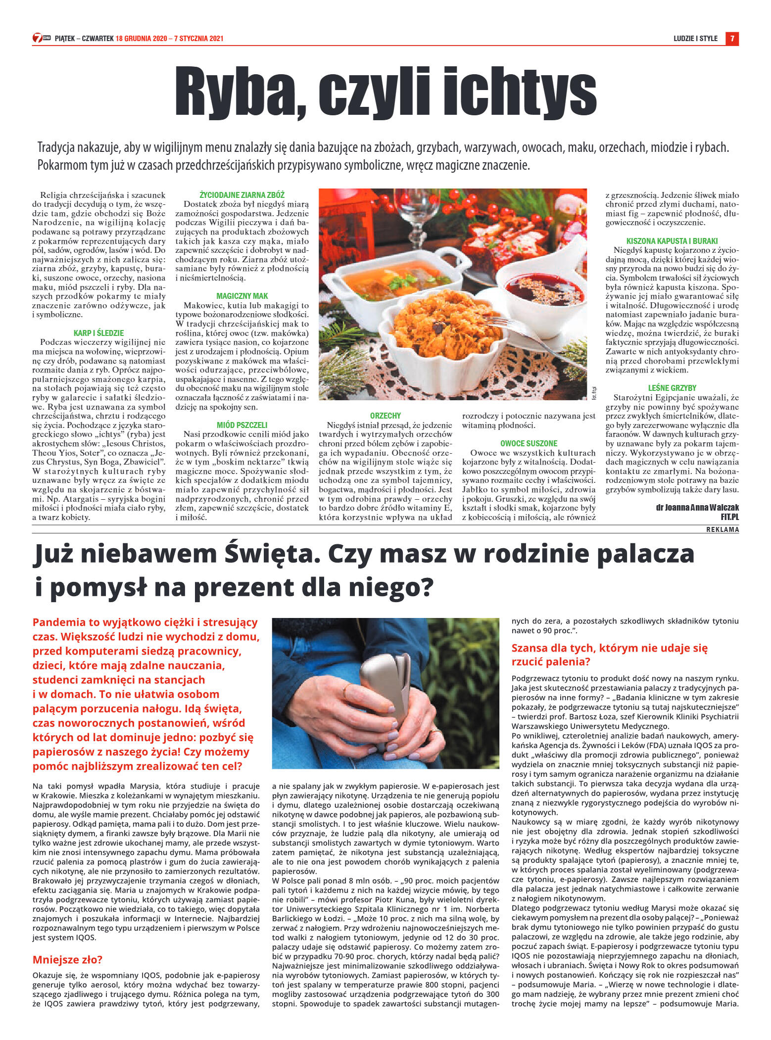 Tygodnik "7 Dni" nr 747 z 18.12.2020 - strona 7