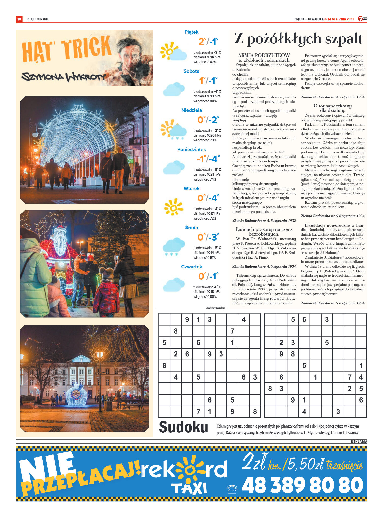 Tygodnik "7 Dni" nr 748 z dn. 8.01.2021 - strona 10