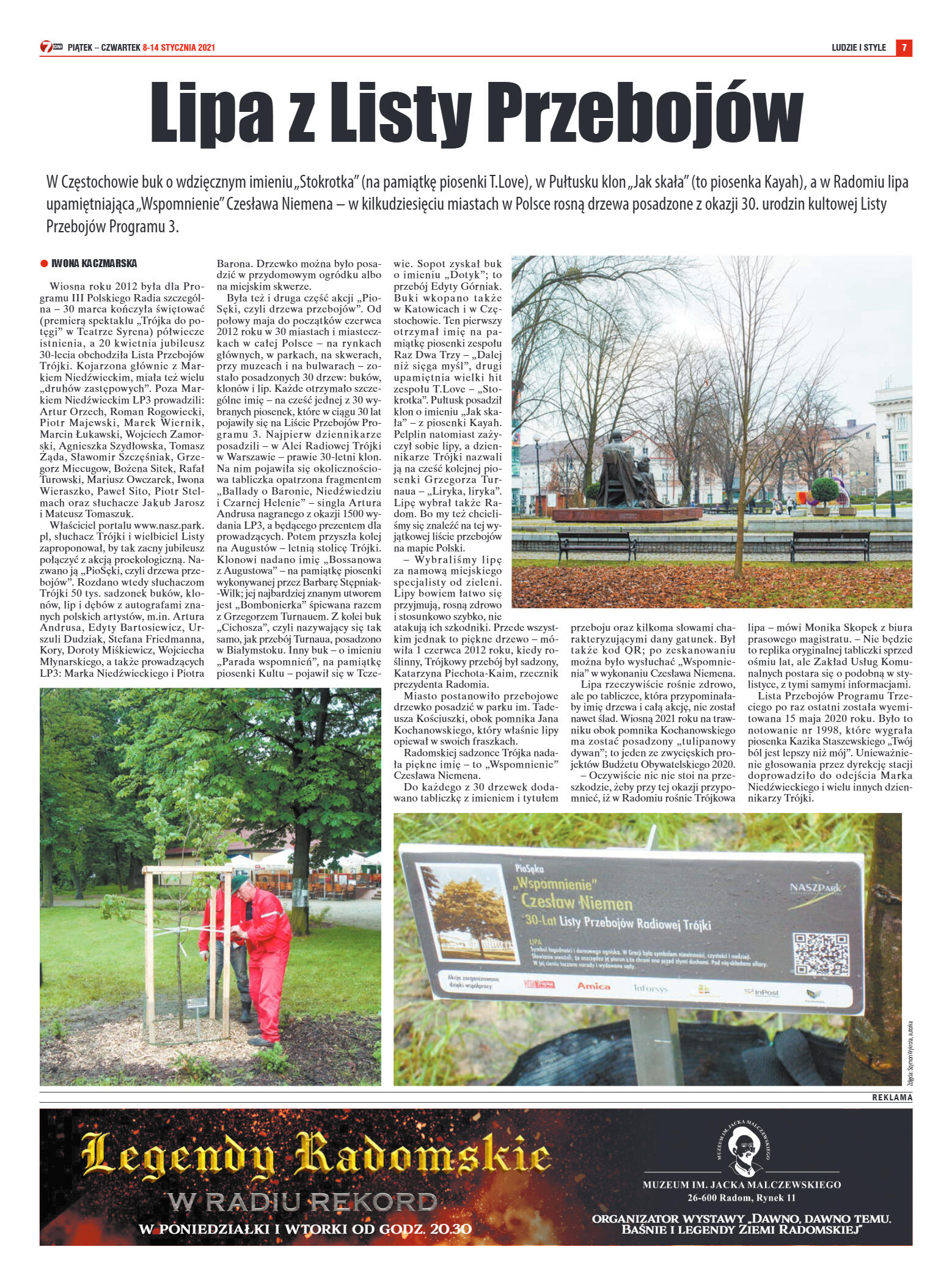 Tygodnik "7 Dni" nr 748 z dn. 8.01.2021 - strona 7