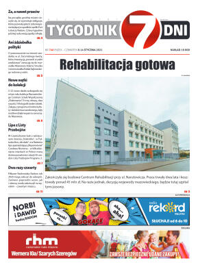 Tygodnik "7 Dni" nr 748 z dn. 8.01.2021 - strona 1