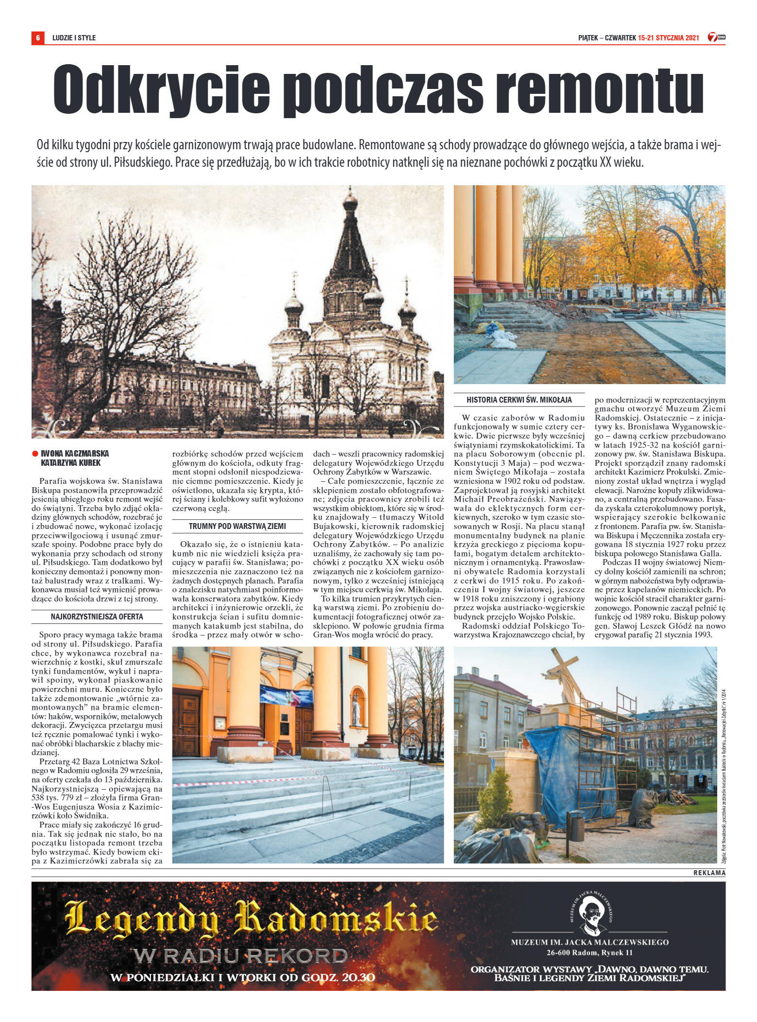 Tygodnik "7 Dni" nr 749 z dn. 15.01.2021 - strona 6