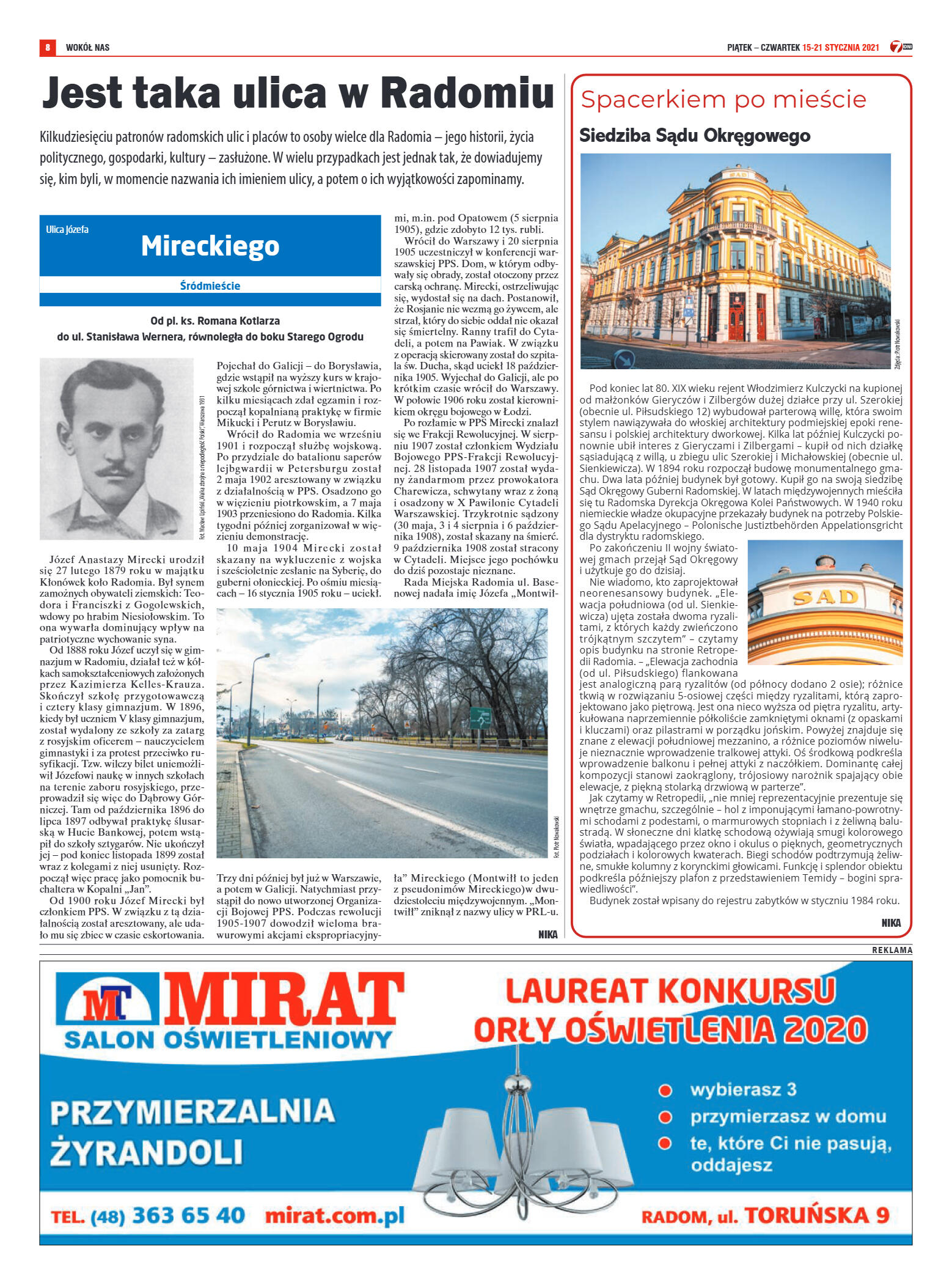 Tygodnik "7 Dni" nr 749 z dn. 15.01.2021 - strona 8