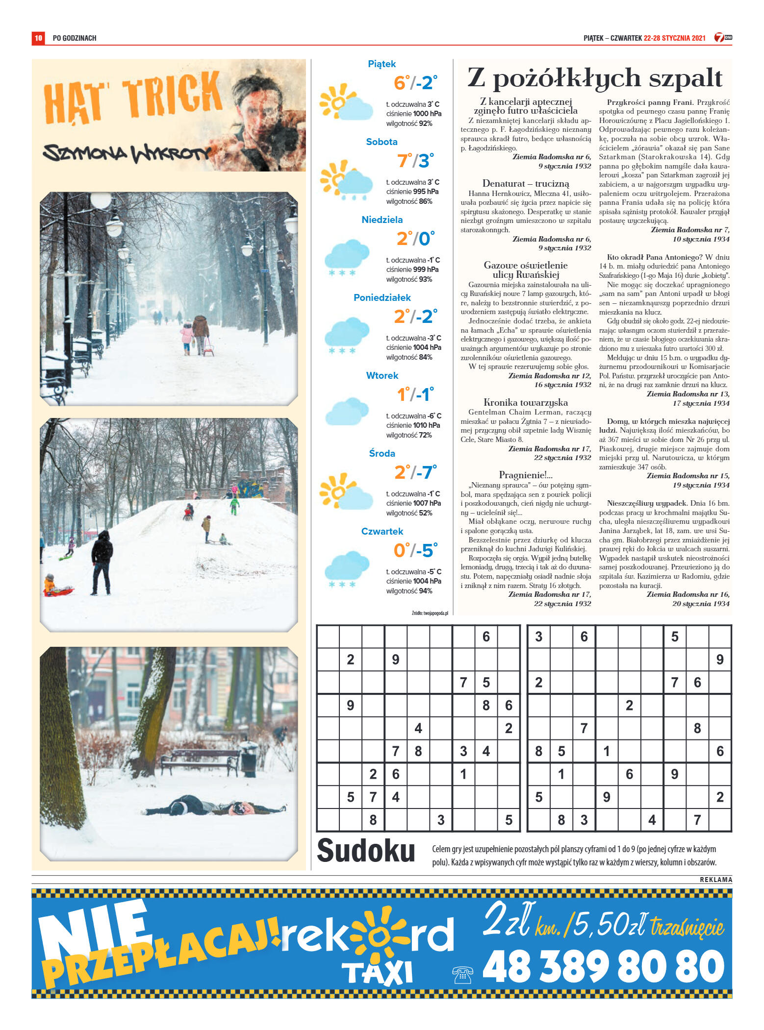 Tygodnik "7 Dni" nr 750 z dn. 22.01.2021 r. - strona 10