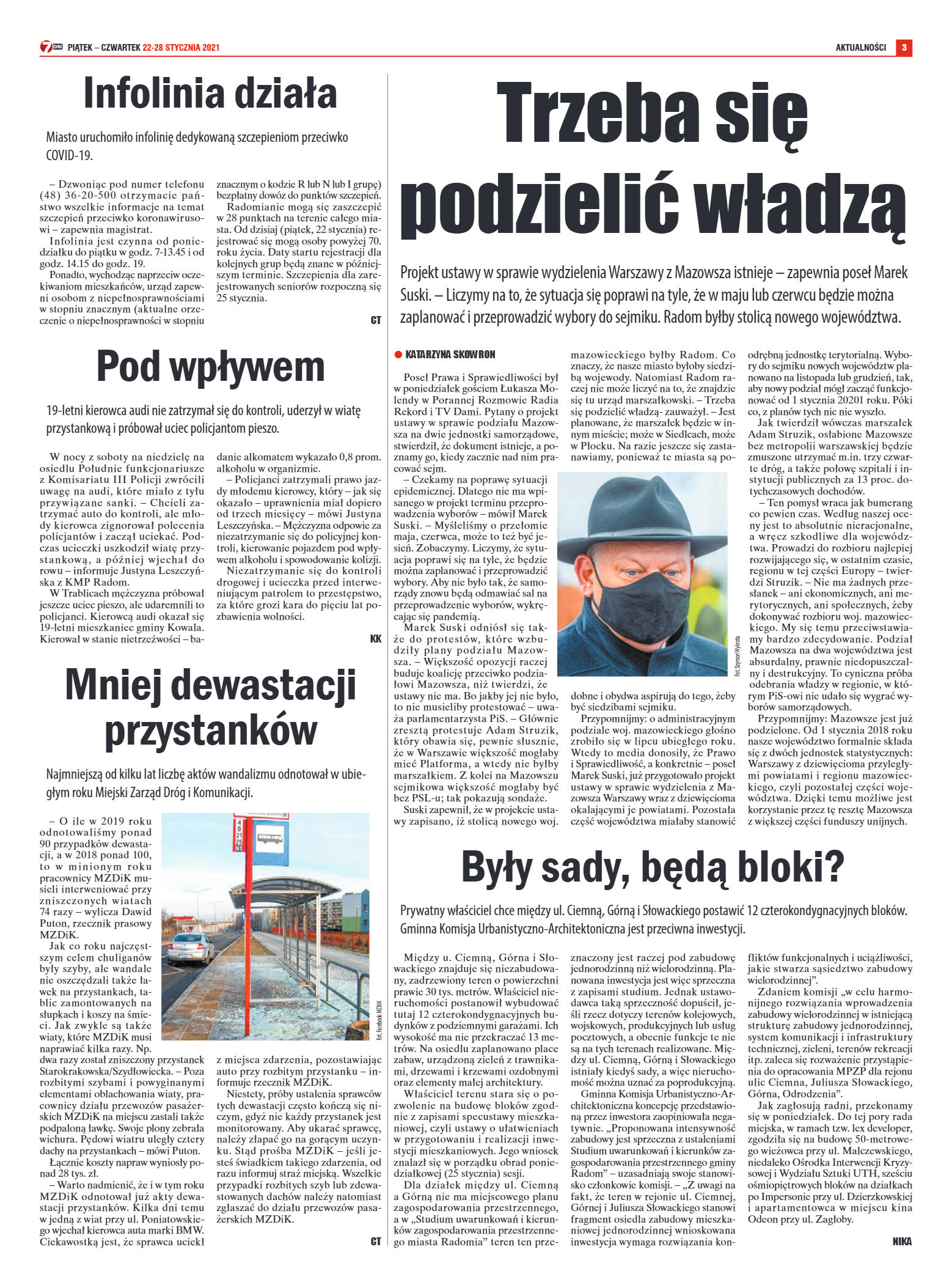 Tygodnik "7 Dni" nr 750 z dn. 22.01.2021 r. - strona 3