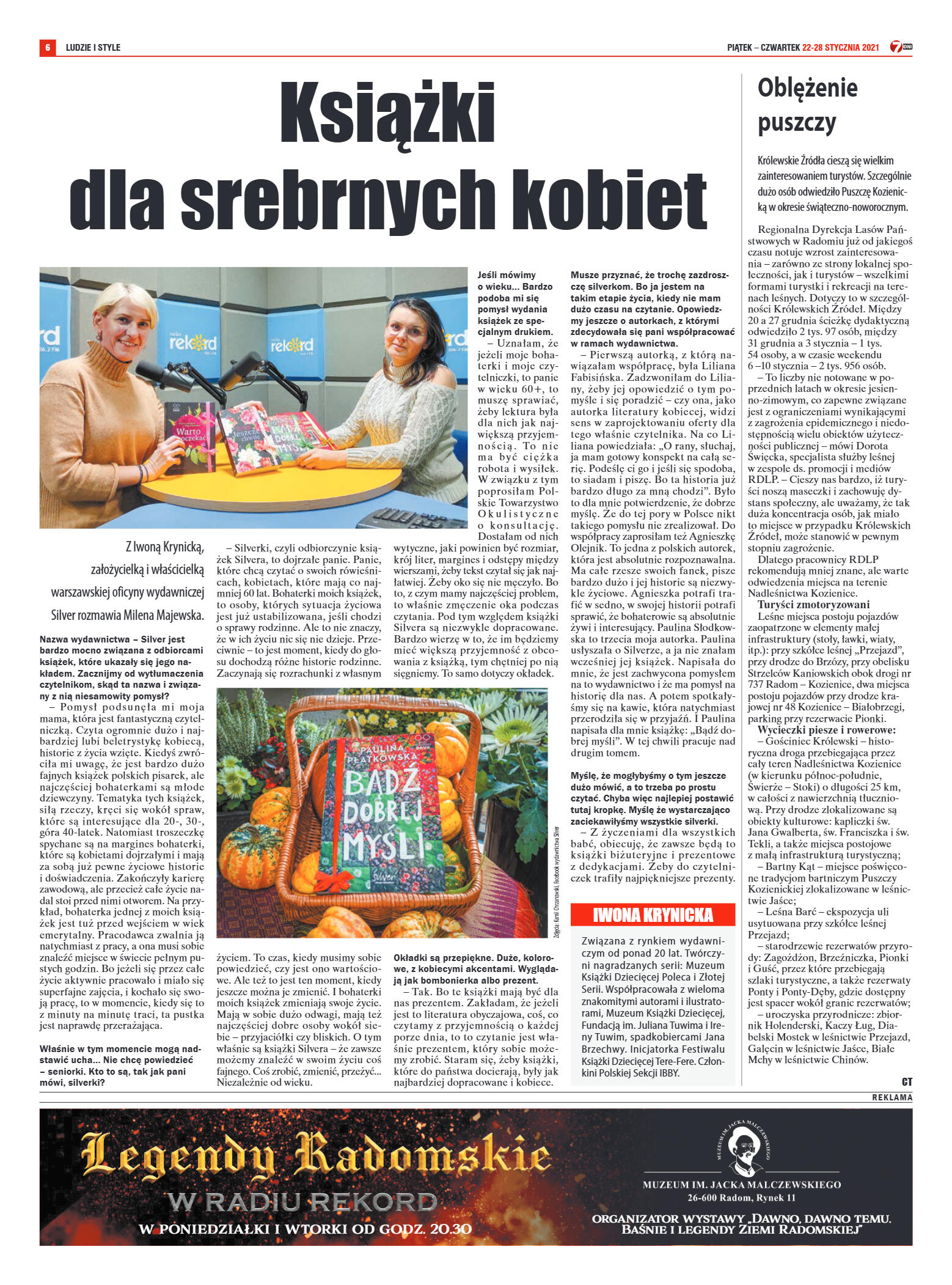 Tygodnik "7 Dni" nr 750 z dn. 22.01.2021 r. - strona 6