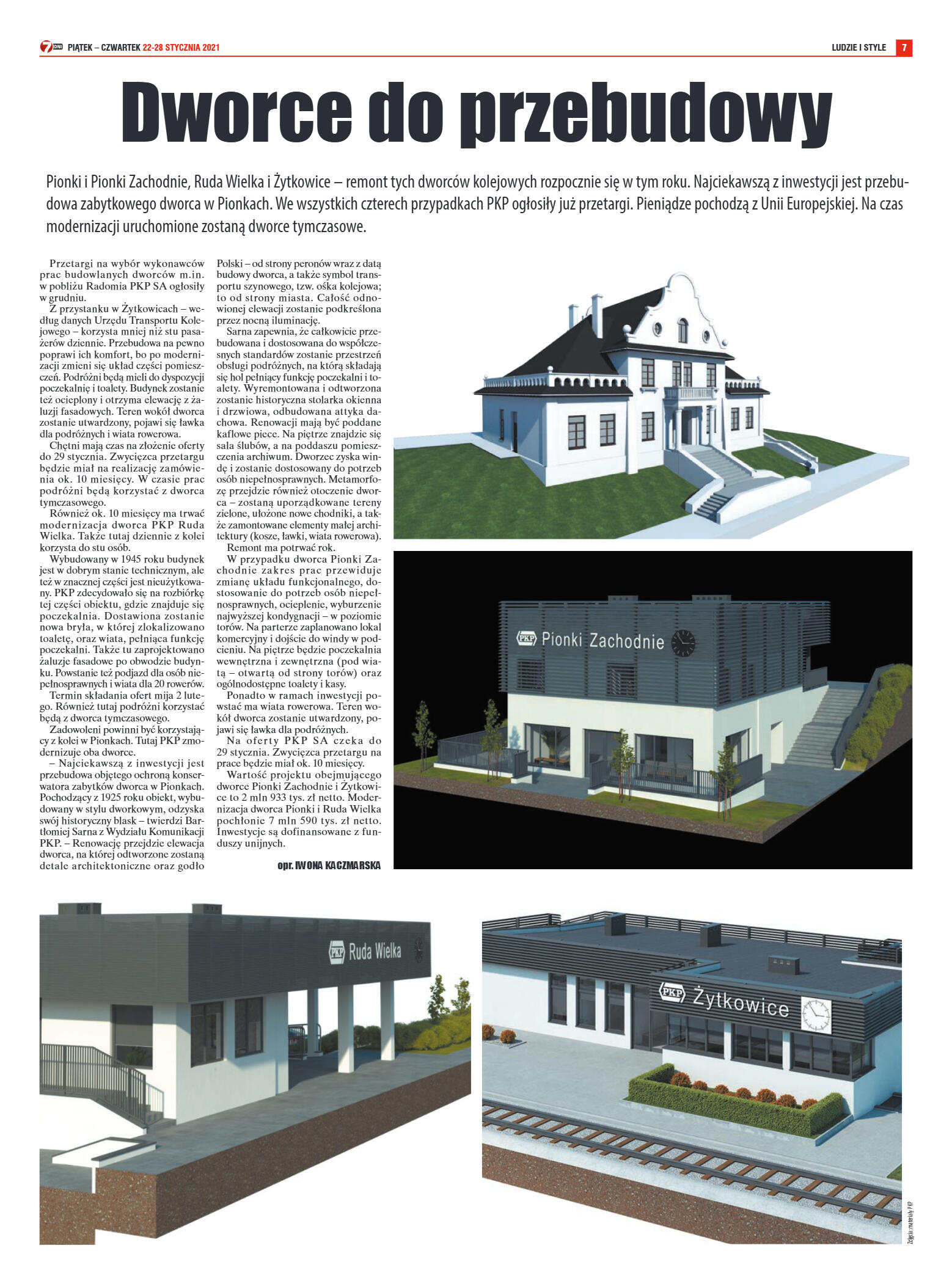 Tygodnik "7 Dni" nr 750 z dn. 22.01.2021 r. - strona 7