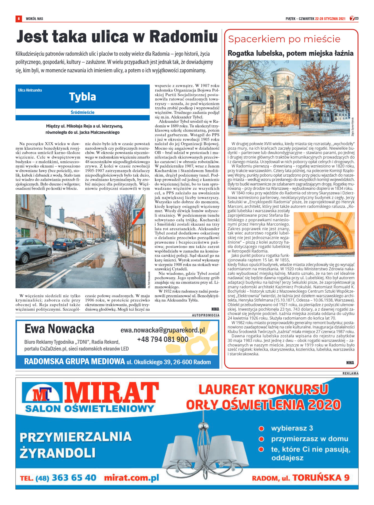 Tygodnik "7 Dni" nr 750 z dn. 22.01.2021 r. - strona 8