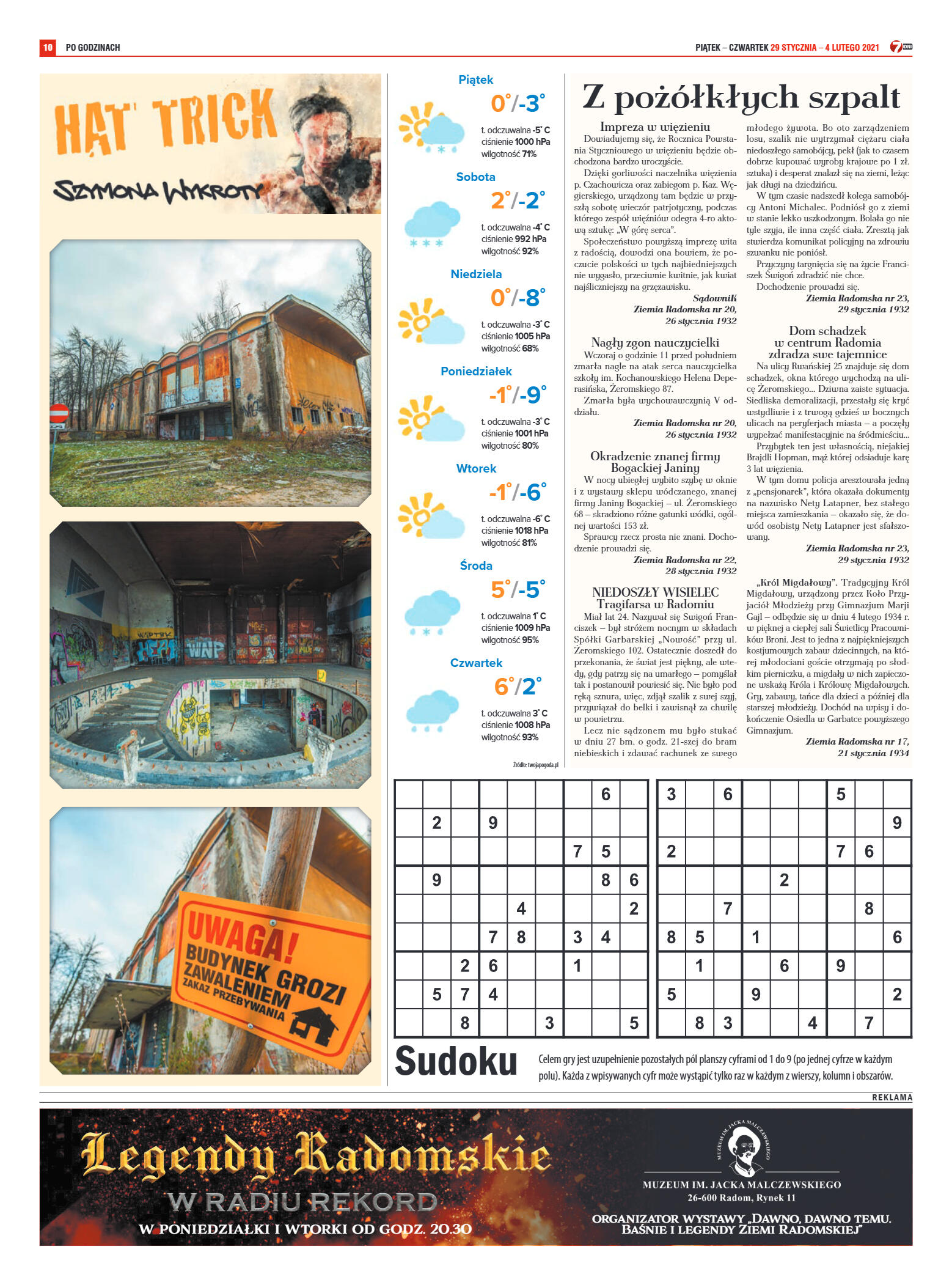 Tygodnik "7 Dni" nr 751 z dn. 29.01.2021 - strona 10