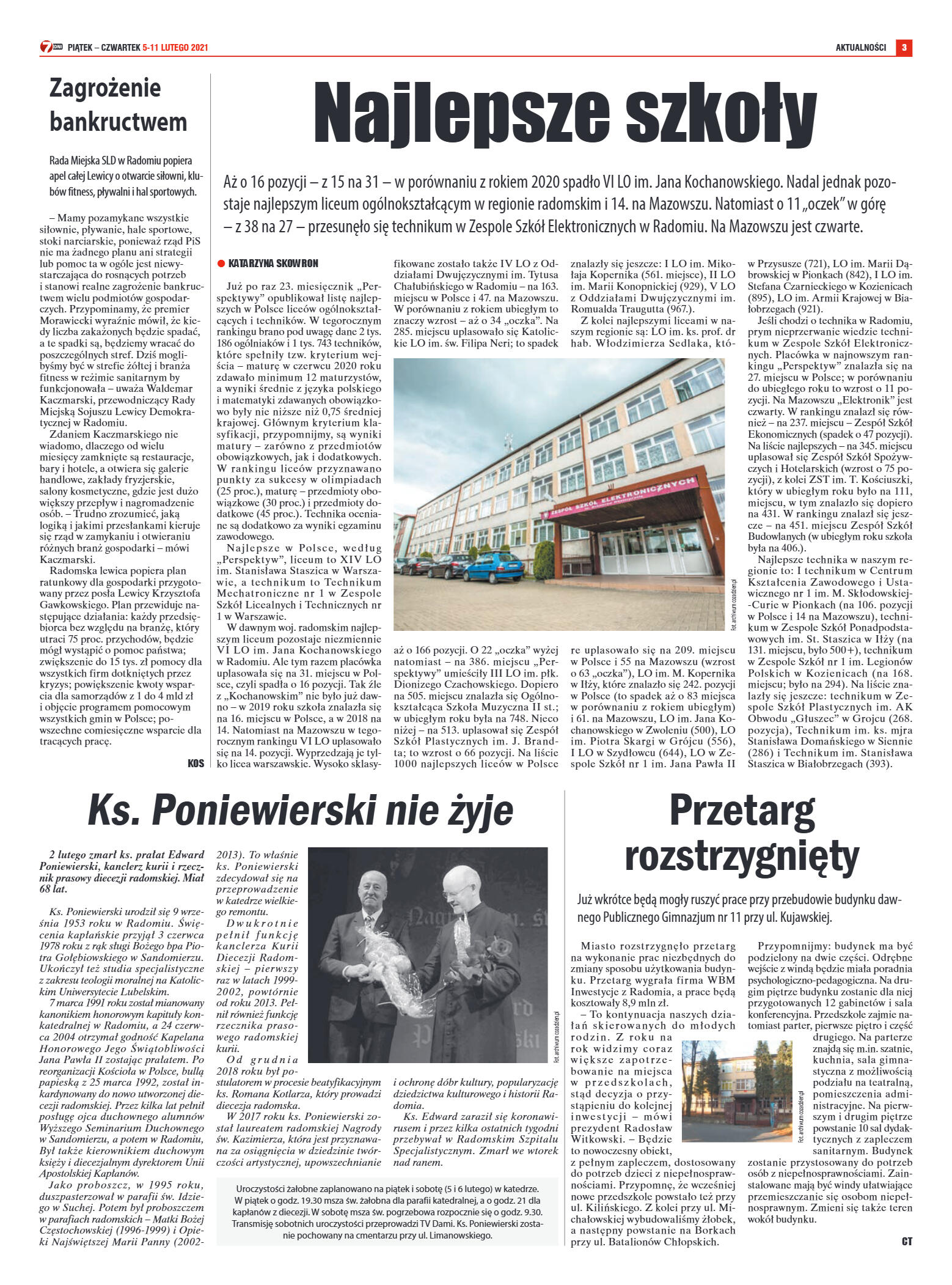 Tygodnik "7 Dni" nr 752 z dn. 05.02.2021 - strona 3