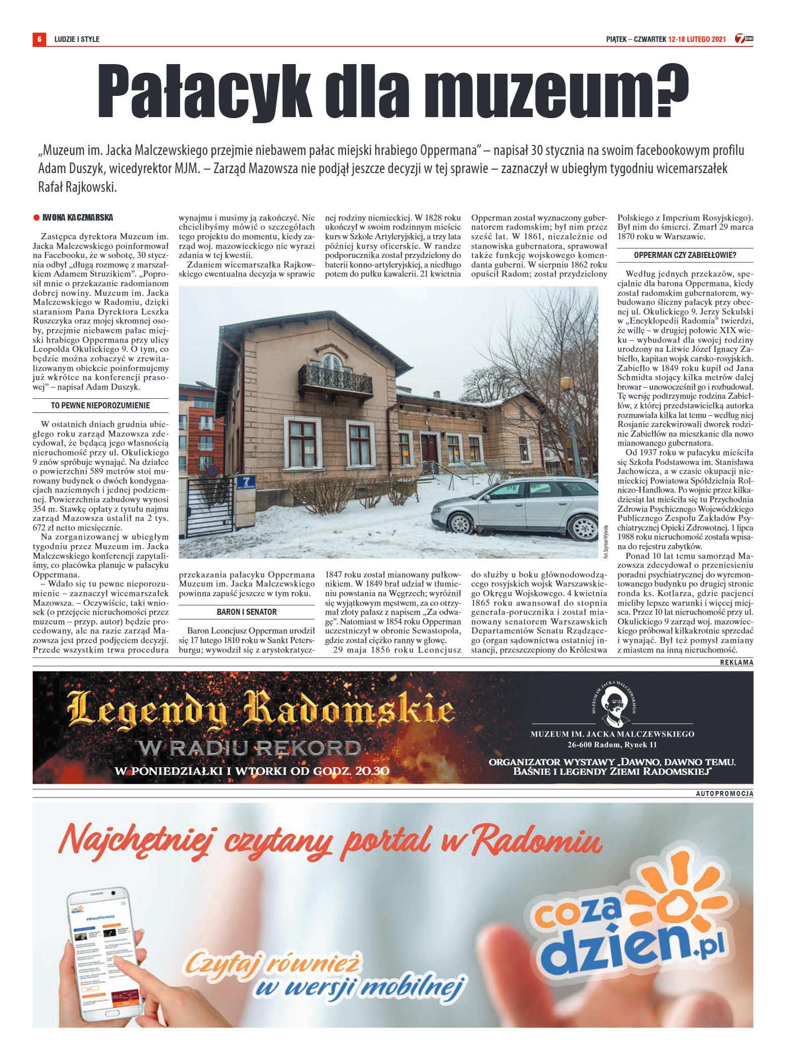 Tygodnik "7 Dni" nr 753 z dn. 12.02.2021 r. - strona 6