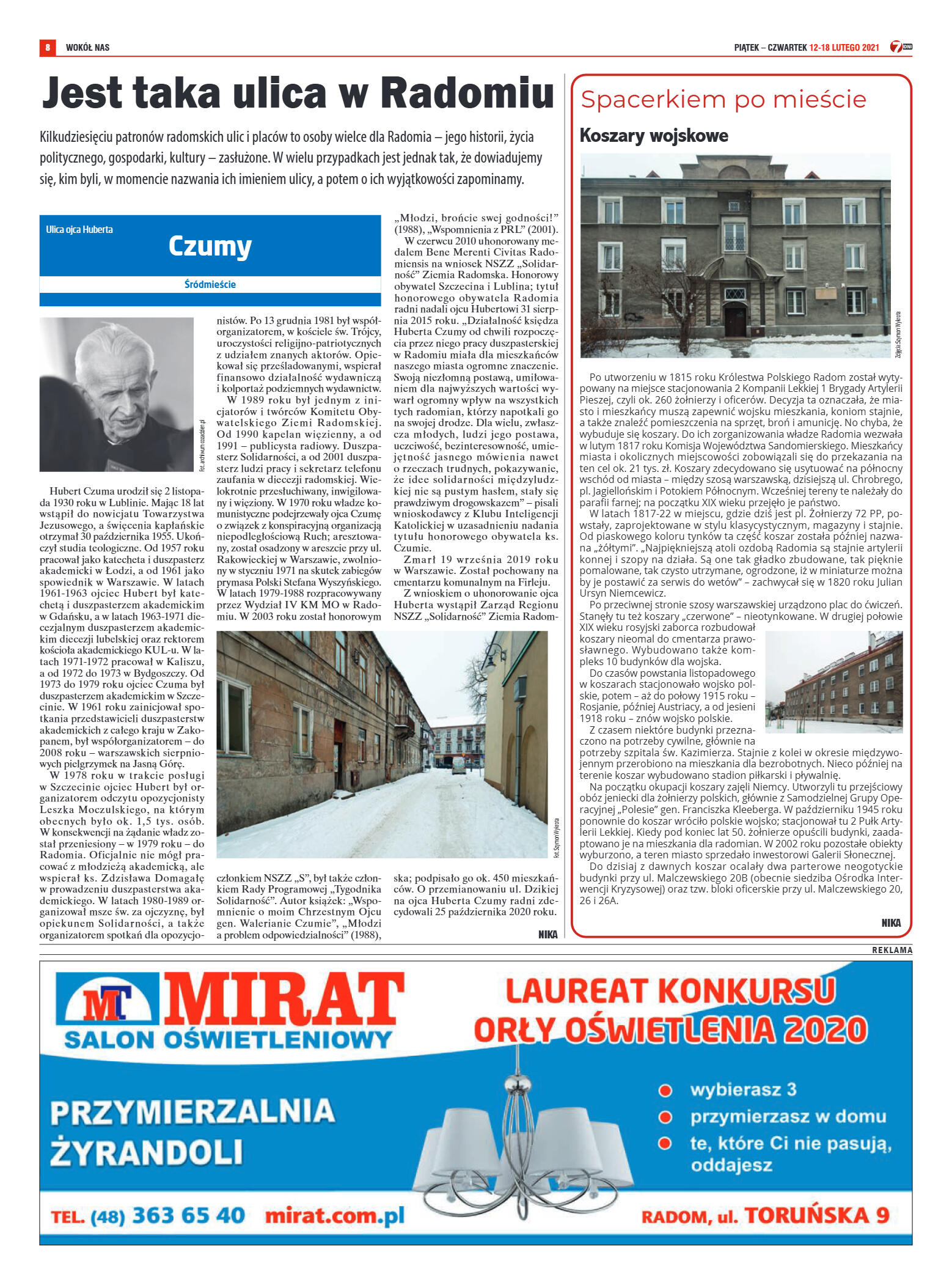 Tygodnik "7 Dni" nr 753 z dn. 12.02.2021 r. - strona 8