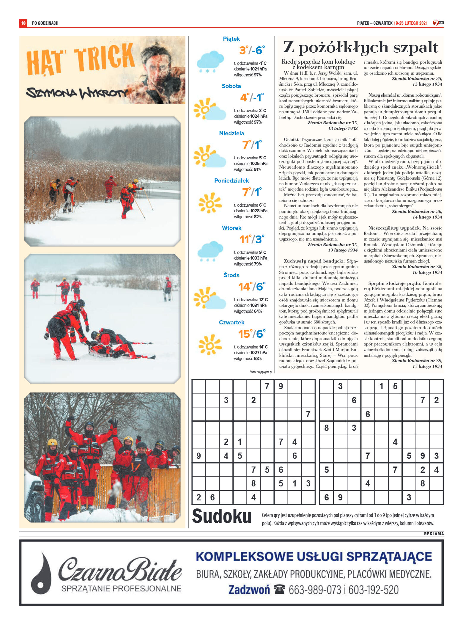 Tygodnik "7 Dni" nr 754 z dn. 19.02.2021 r. - strona 10